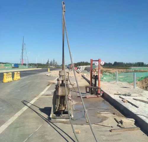 琅琊公路高聚物注浆加固